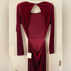 Red velvet Lulu’s dress